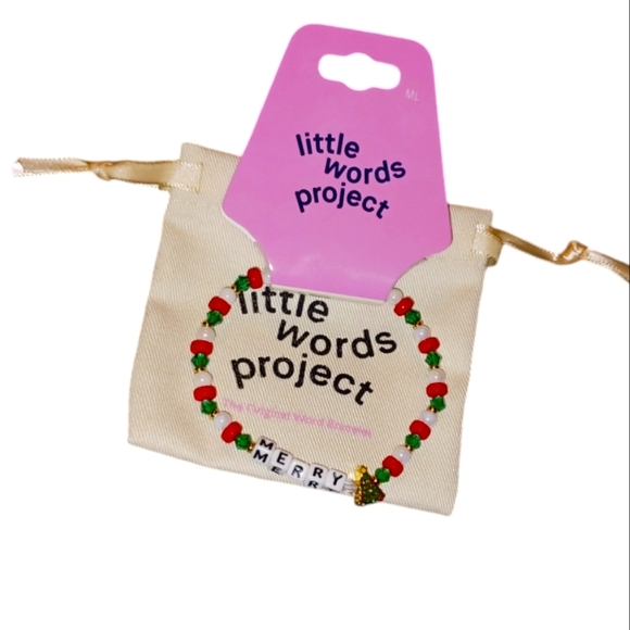 little words project Jewelry - 🎄❤️🤍NWT CHRISTMAS LITTLE WORDS PROJECT BRACELET🤍❤️🎄